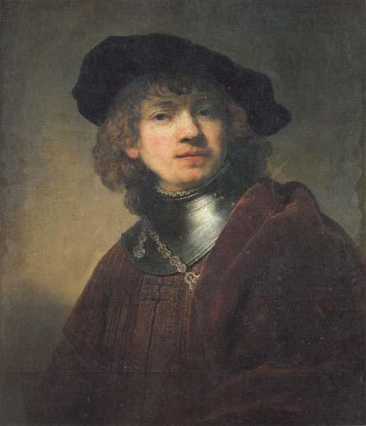 REMBRANDT Harmenszoon van Rijn Self-Portrait Germany oil painting art